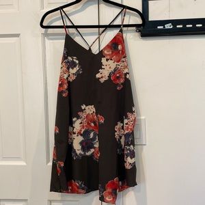 Free people floral slip dress